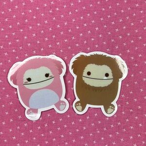 Squishmallow Stickers Benny and Brina